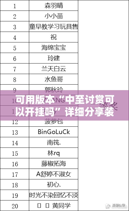 可用版本“中至讨赏可以开挂吗”详细分享装挂步骤