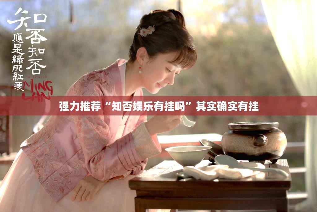 强力推荐“知否娱乐有挂吗”其实确实有挂