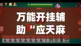万能开挂辅助“应天麻将挂	”(透视)其实确实有挂