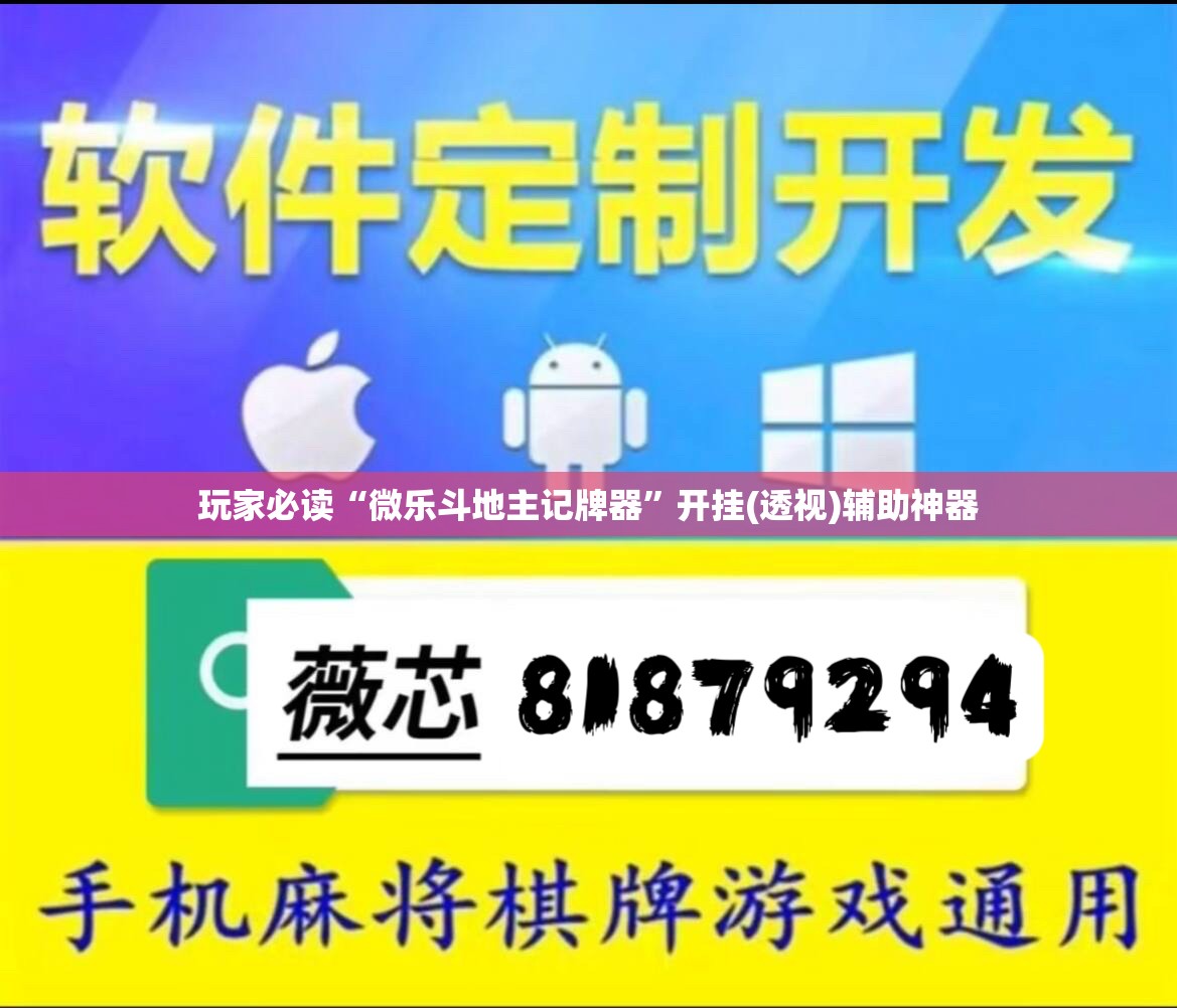 玩家必读“微乐斗地主记牌器	”开挂(透视)辅助神器