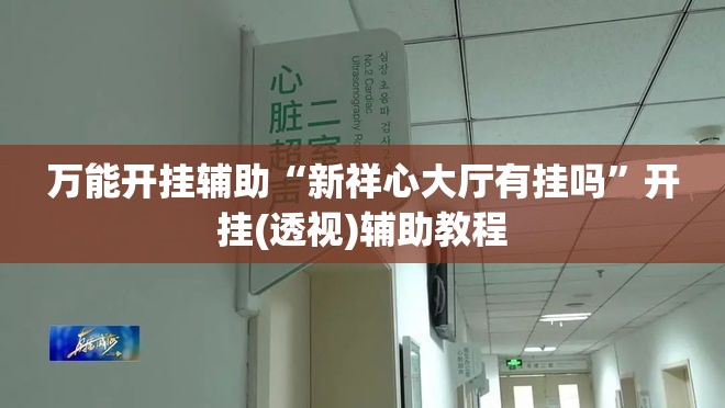 万能开挂辅助“新祥心大厅有挂吗”开挂(透视)辅助教程