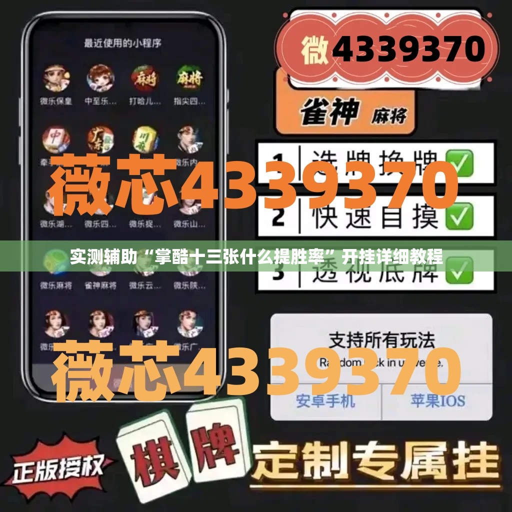 实测辅助“掌酷十三张什么提胜率	”开挂详细教程