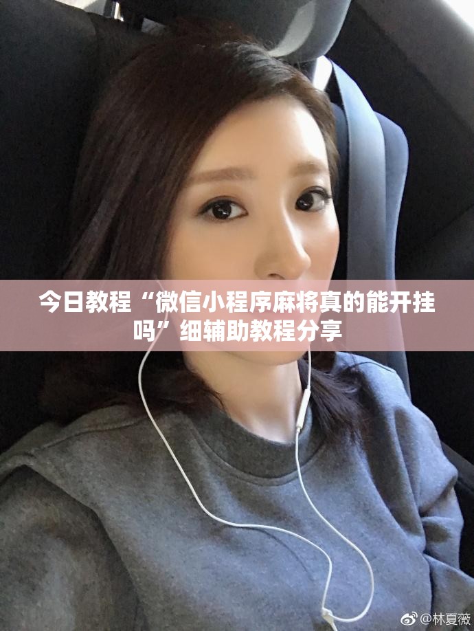 今日教程“微信小程序麻将真的能开挂吗	”细辅助教程分享