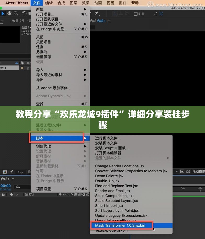 教程分享“欢乐龙城9插件”详细分享装挂步骤